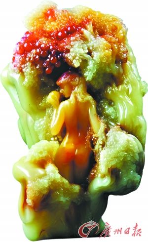 林飞作品 《禁果》（芙蓉晶）