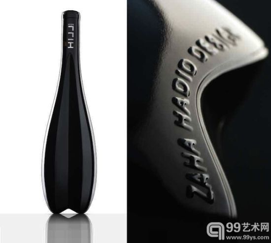 扎哈?哈迪特首次跨界设计酒瓶包装