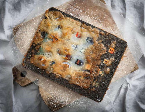 哈格雷佛斯拍的油炸“iPad”艺术照