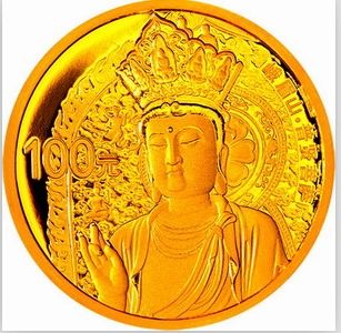 峨眉山1/4盎司金币