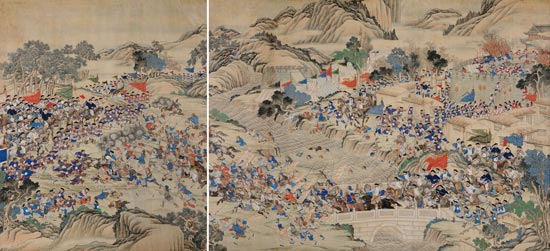 《湘军九?洲战图》