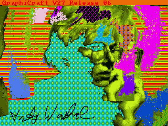Andy Warhol， Andy2， 1985.