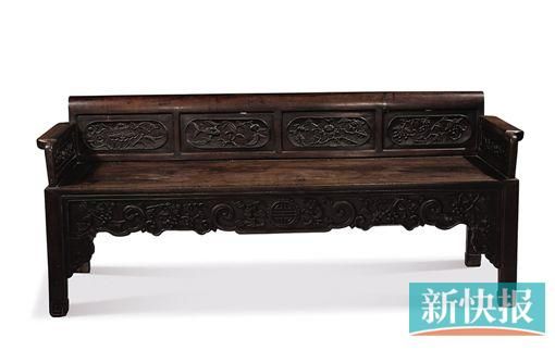 ■明 黄花梨贵妃榻 雅昌供图