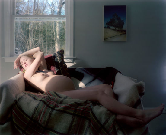 Angela Strassheim， “Untitled (Janine Eight Months Pregnant)